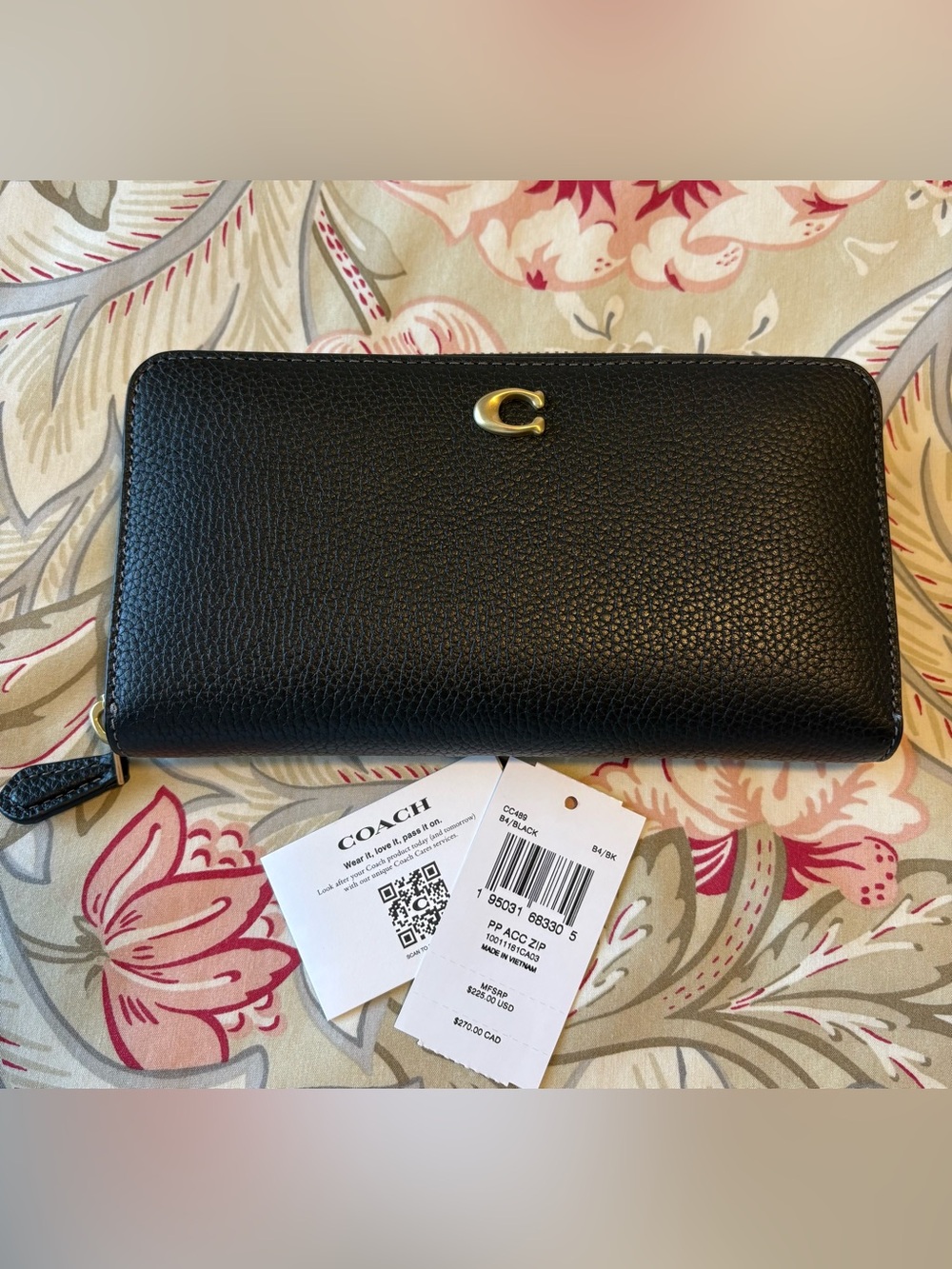 Coach Continental Large Wallet